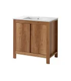 Cabinet with sink, Classic, oak, 80 cm order